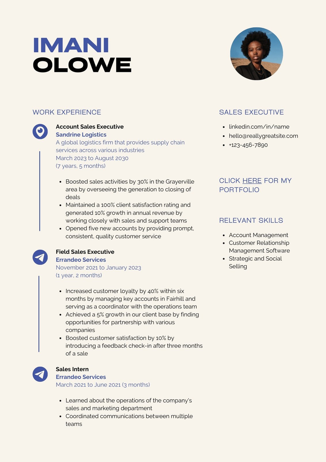 Is a cv