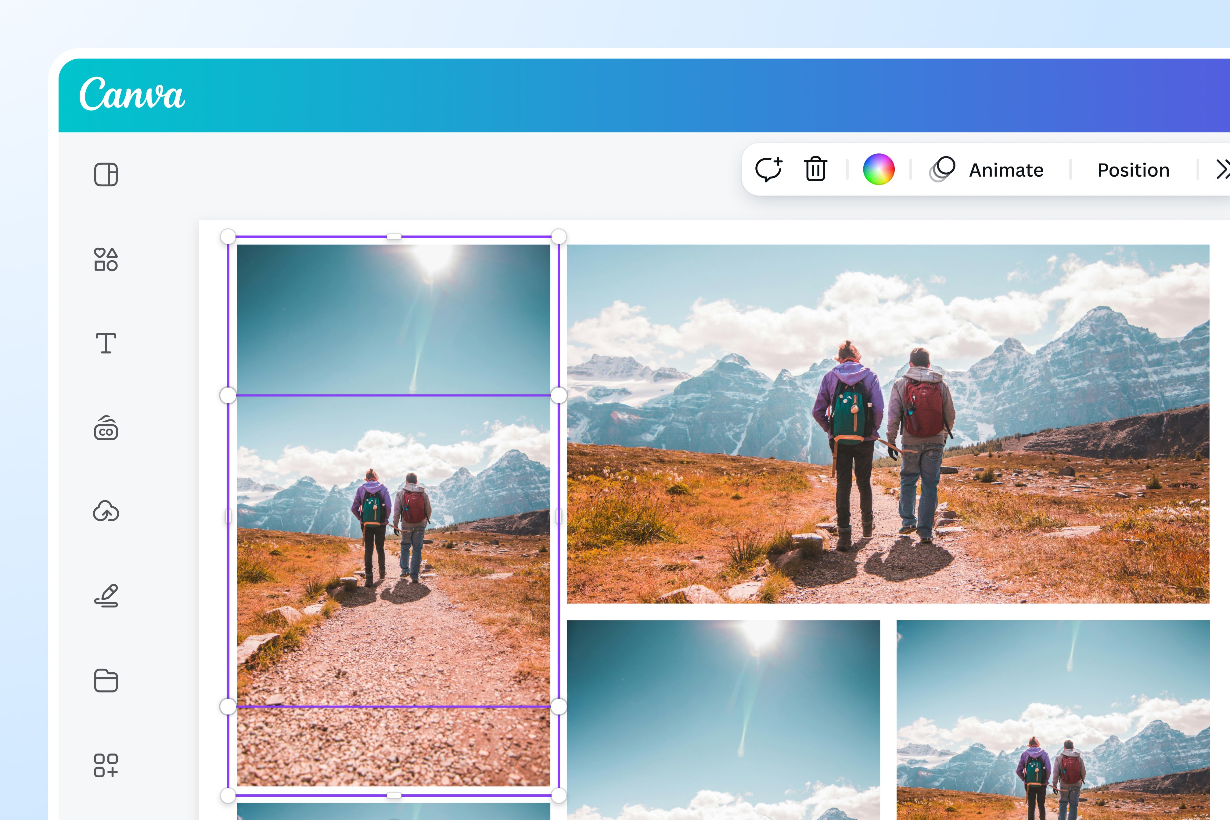 Canva AI Photo Enhancer product features