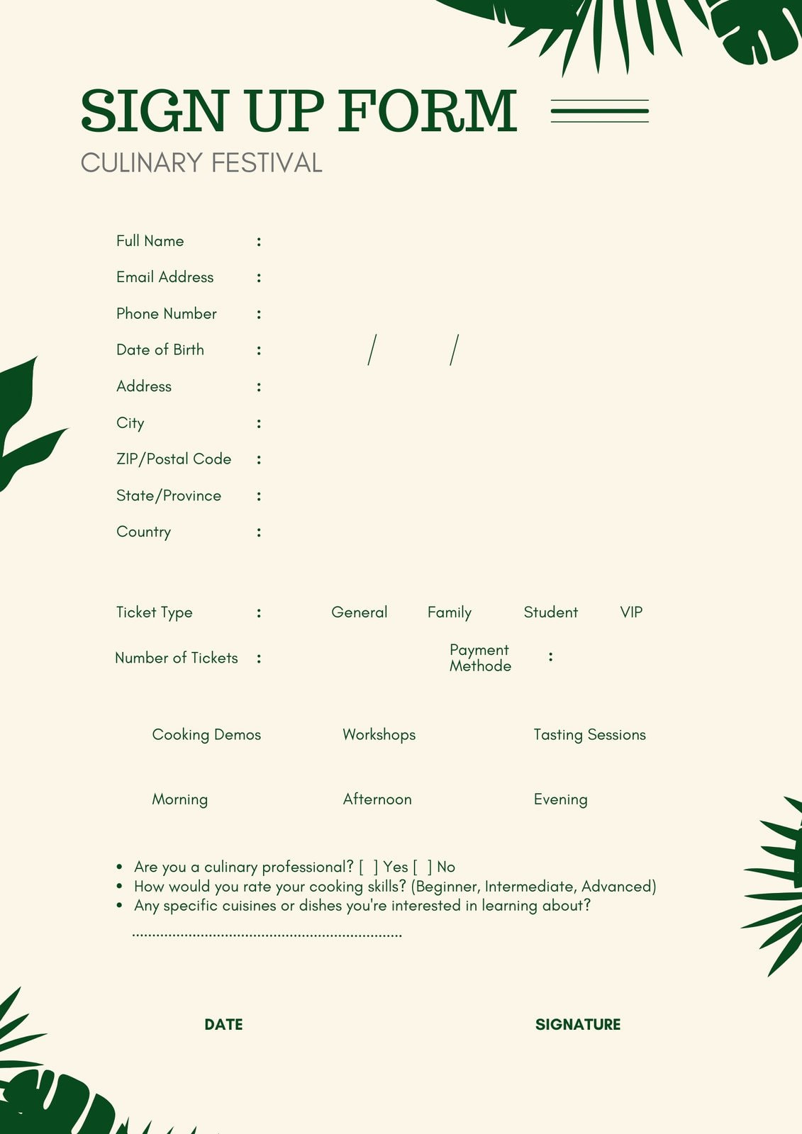 free online form builder - custom form creator | canva