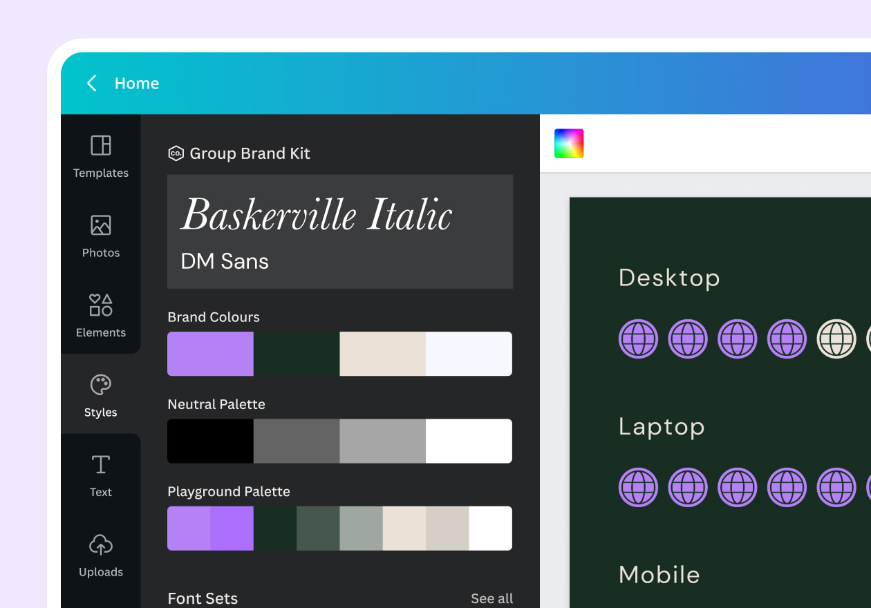 Créer un pictogramme en ligne gratuitement | Canva