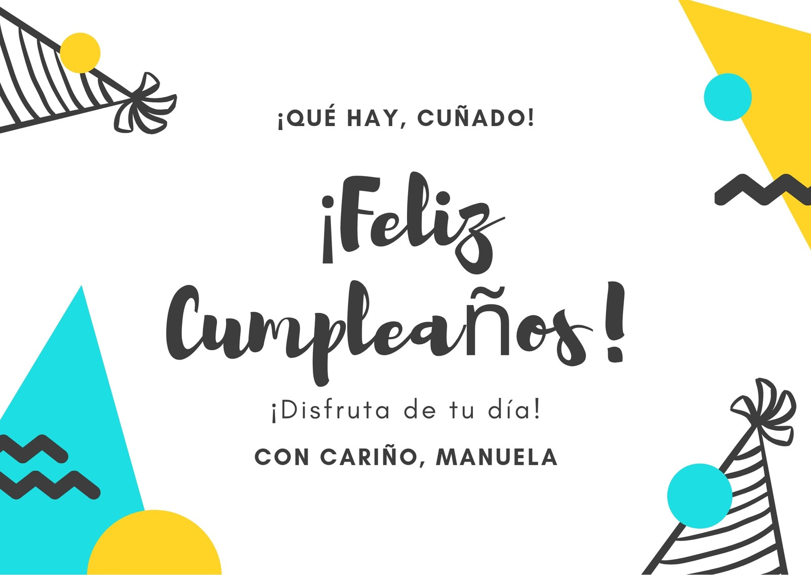 Diseña tus propias tarjetas de felicitación - Canva