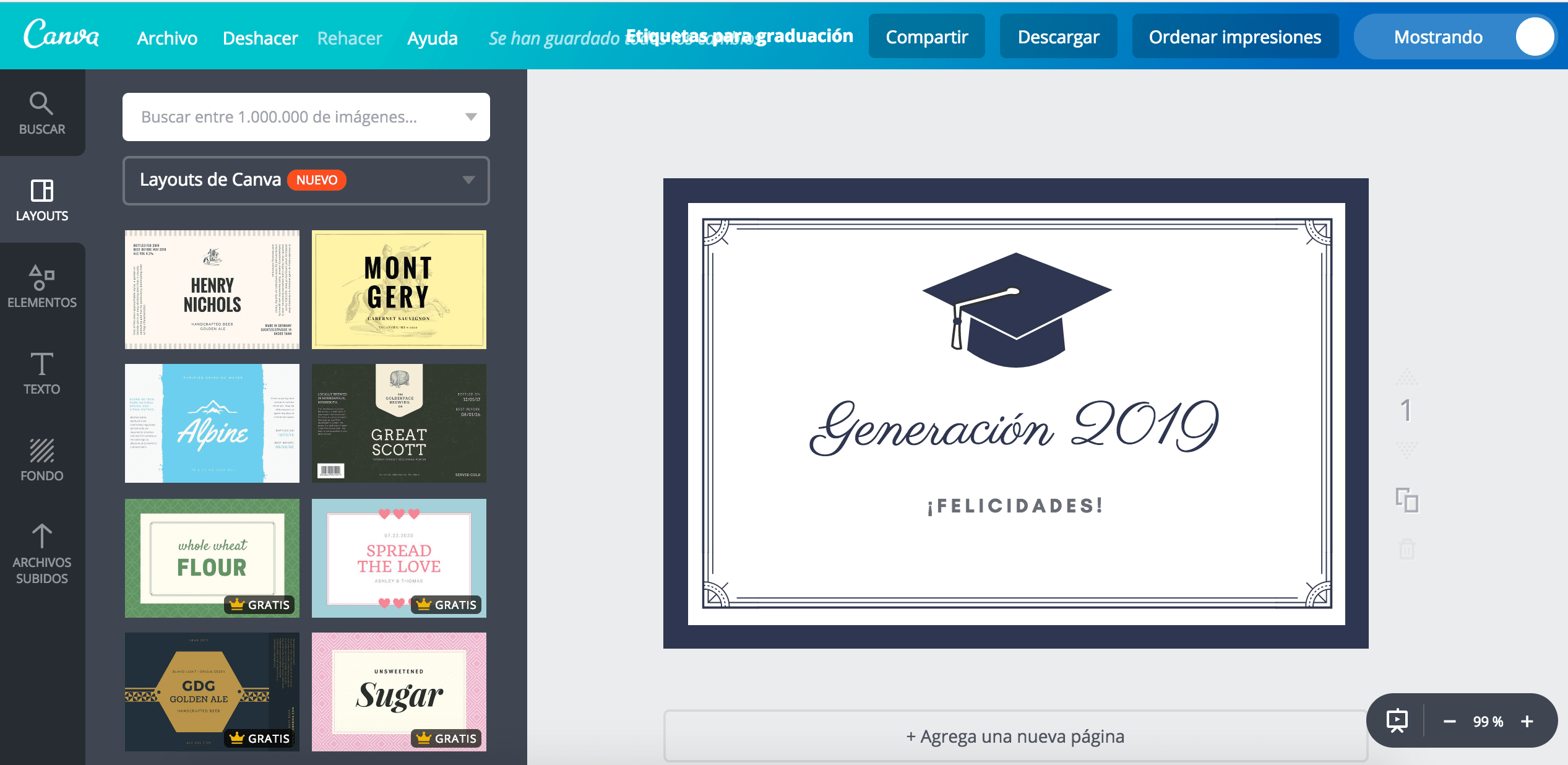 Diseña etiquetas para graduación online gratis Canva Diseña etiquetas para graduación online gratis Canva
