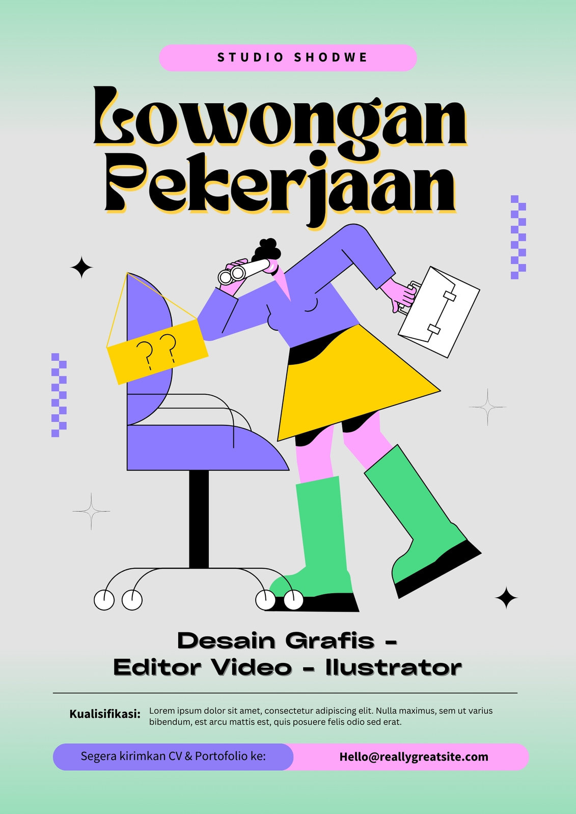 Pendesain Pamflet Gratis Buat Pamflet Online Canva