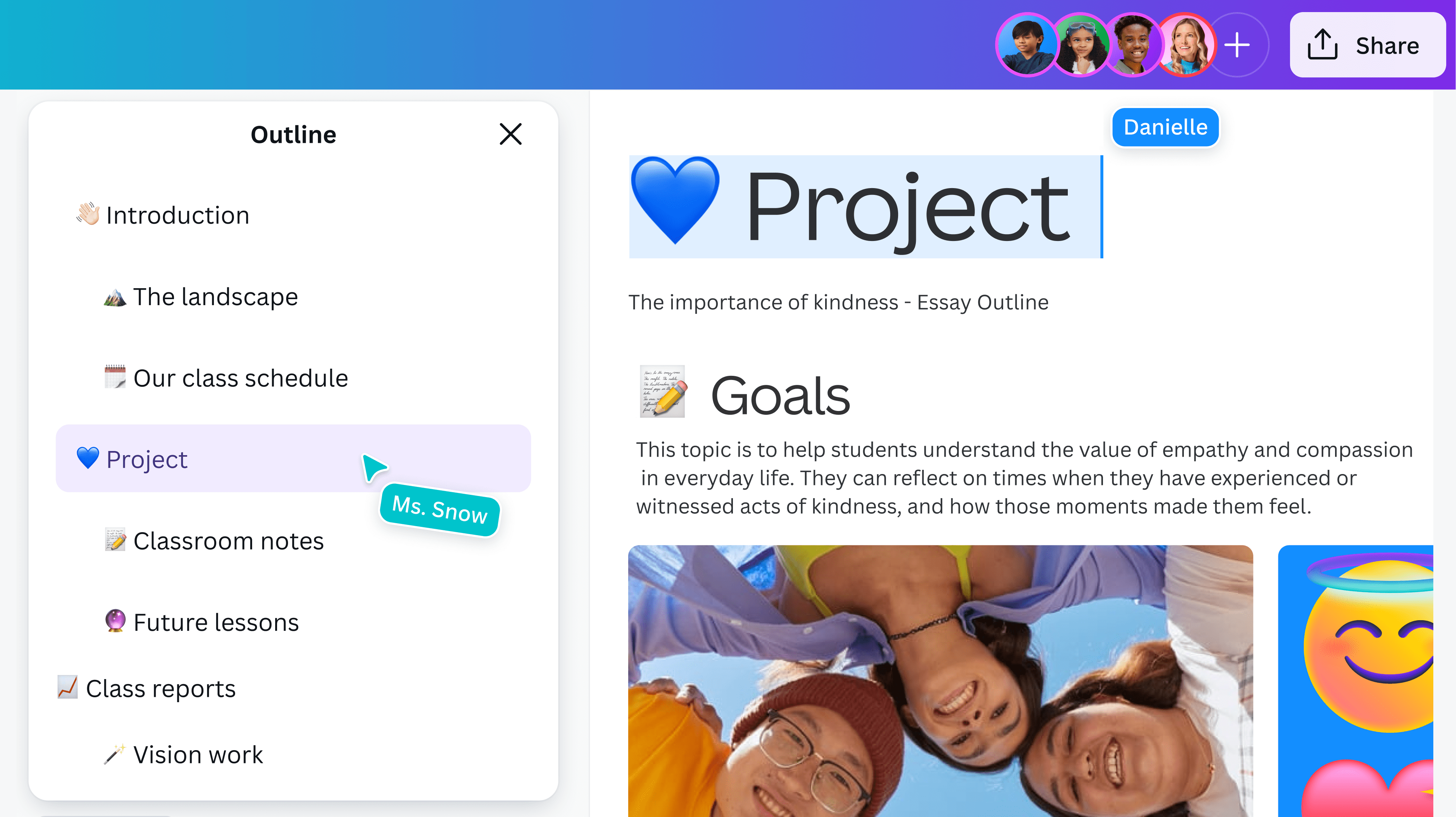 Canva - 教師版：提供可用於課堂的免費工具和範本