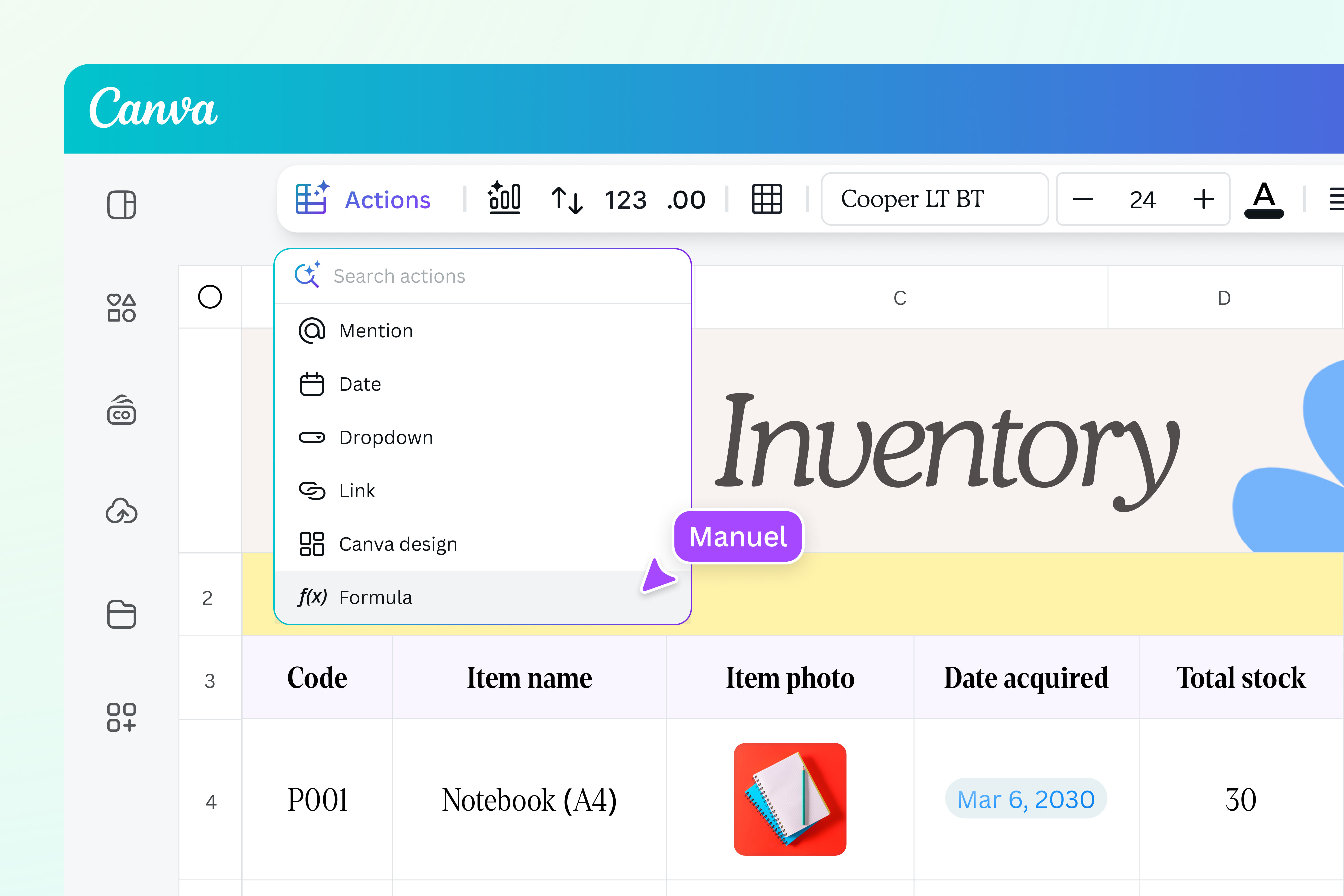 Free Formula Generator Get the right spreadsheet formula Canva