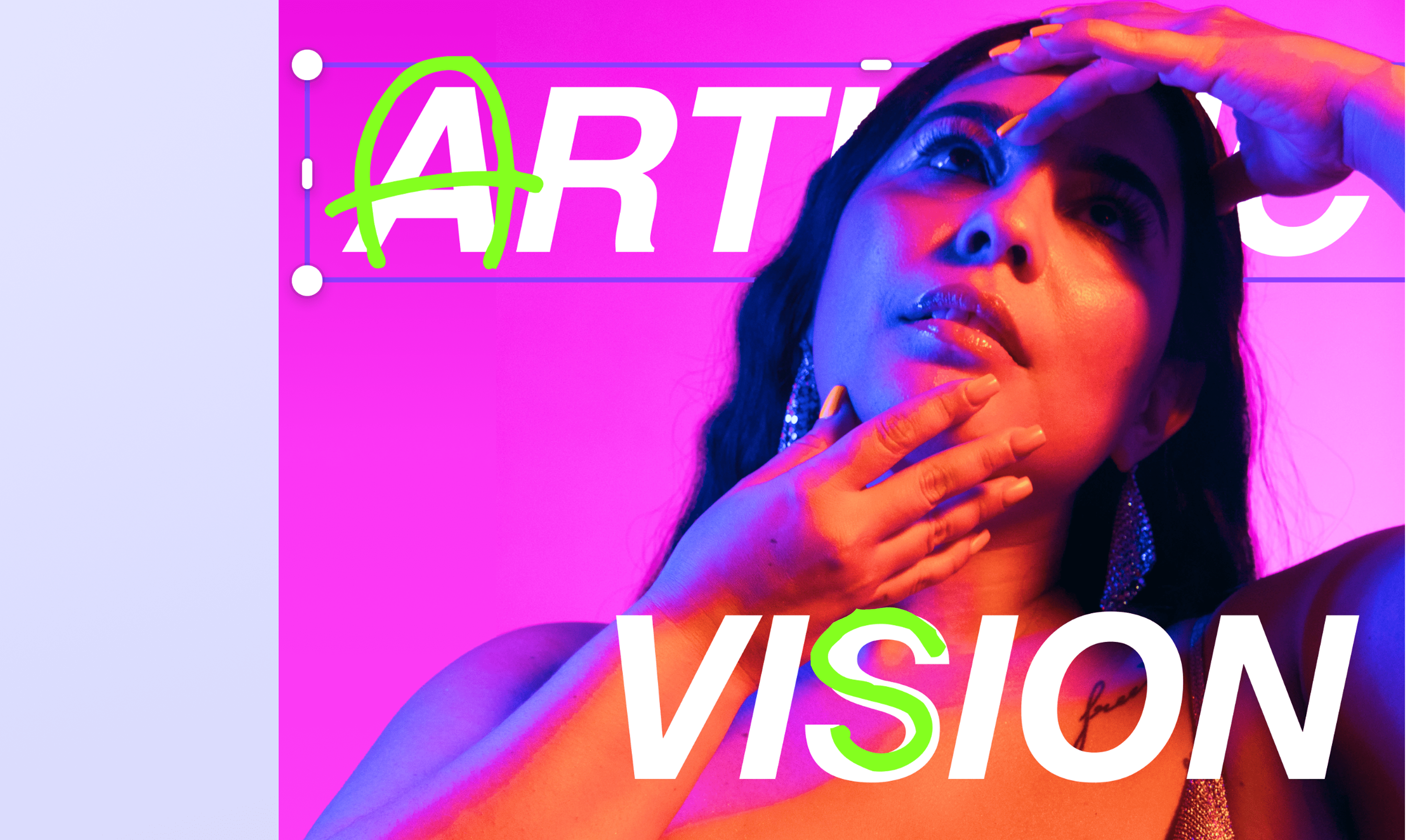 Add text behind images for free - Feature Text Behind Image Hero Mobile4x 