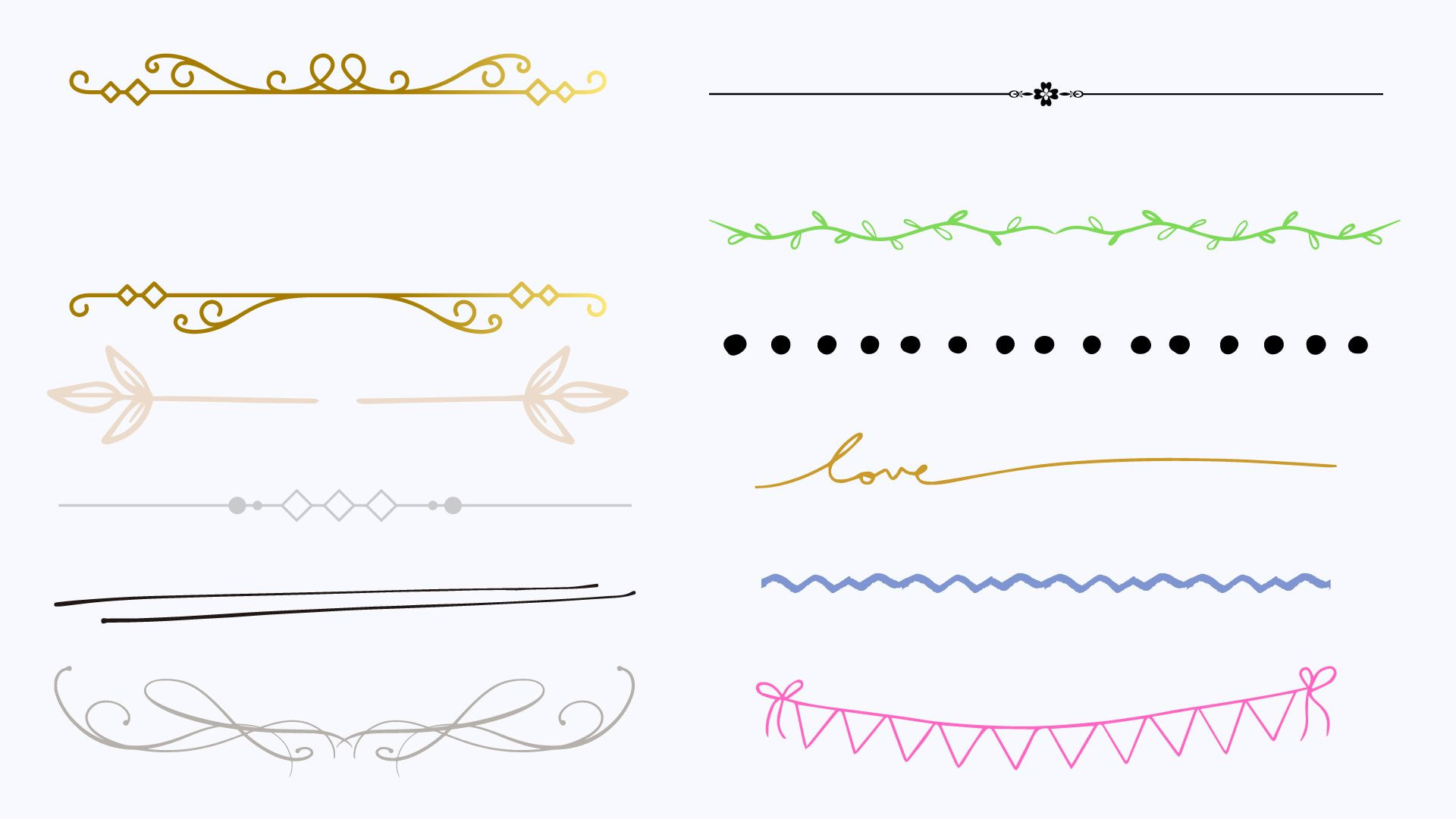 飾り線でデザインを無料で作成！ | Canva