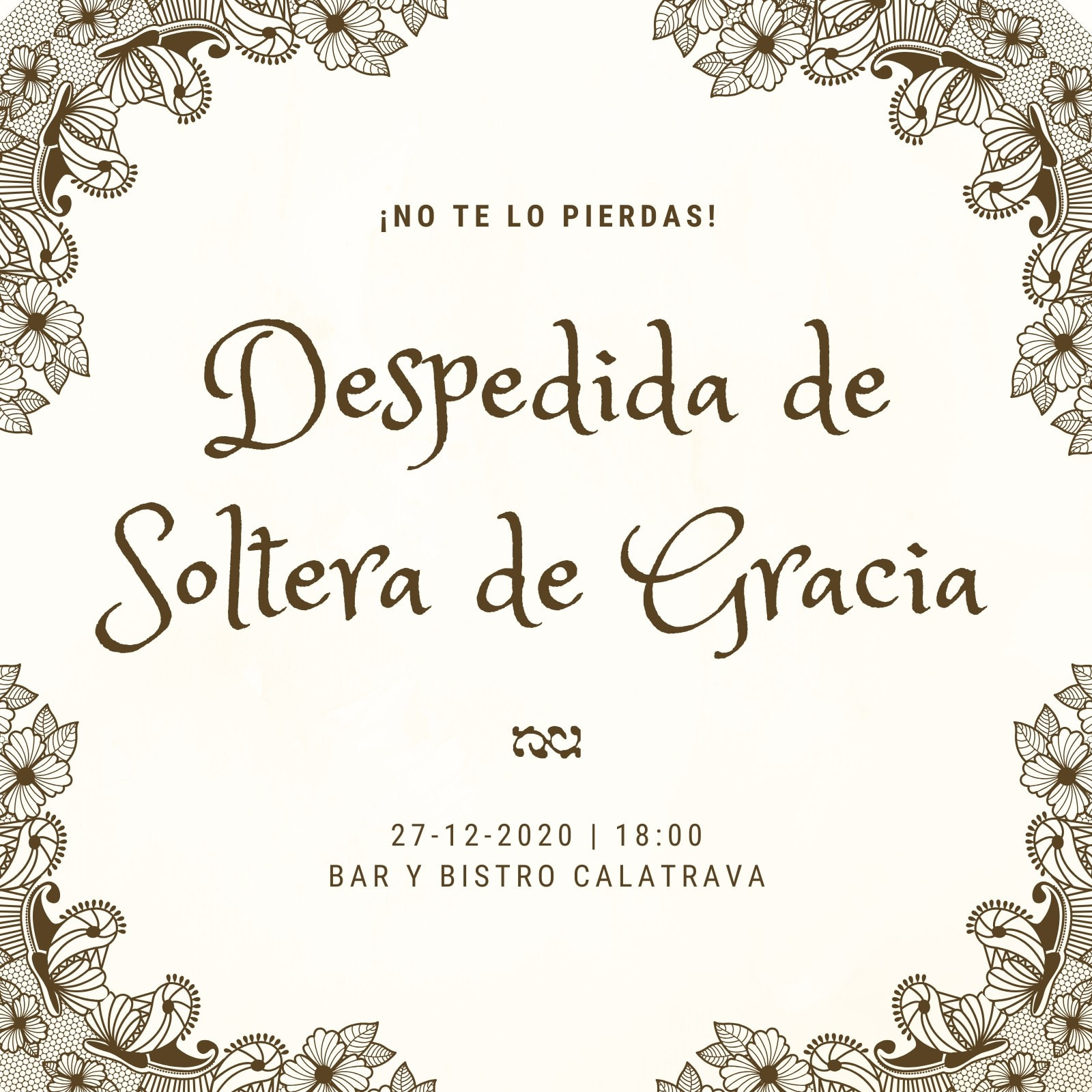 Diseña Mis Propias Invitaciones Para Despedida De Soltera