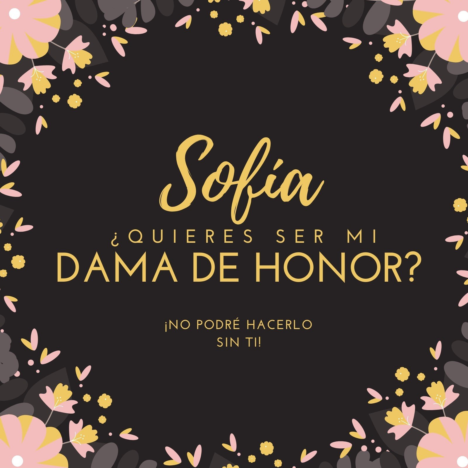 Invitacion Dama De Novia Invitación De Boda Romántica