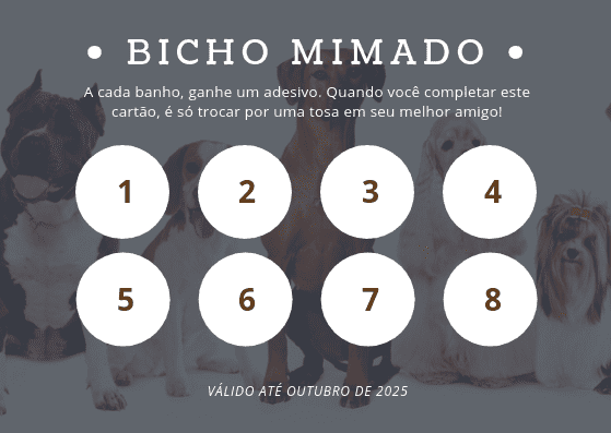 Cartão Fidelidade: 10 Modelos Grátis para Editar