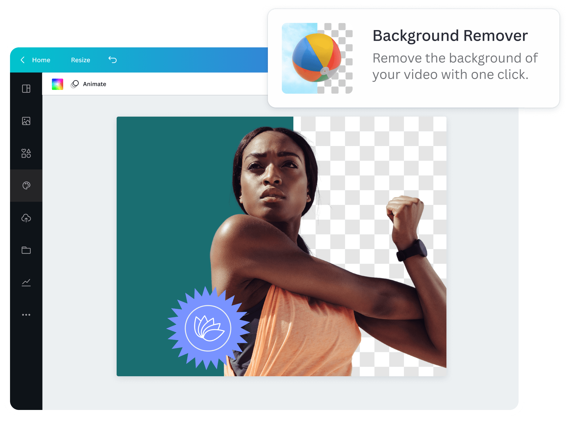 Canva background remover tool integrated design platform free background eraser PNG transparent download online design suite