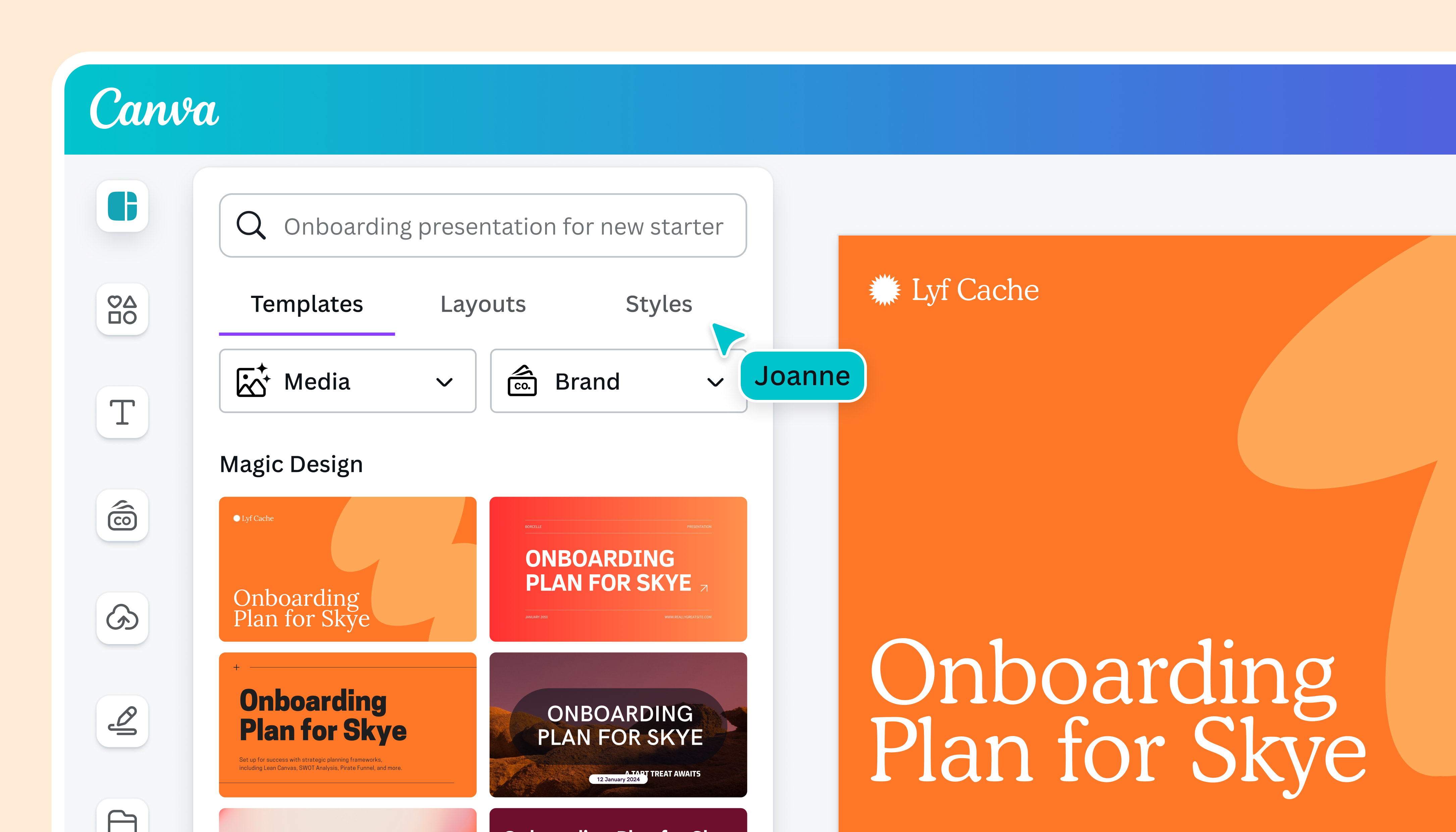 Canva AI Presentation Maker Lead Image