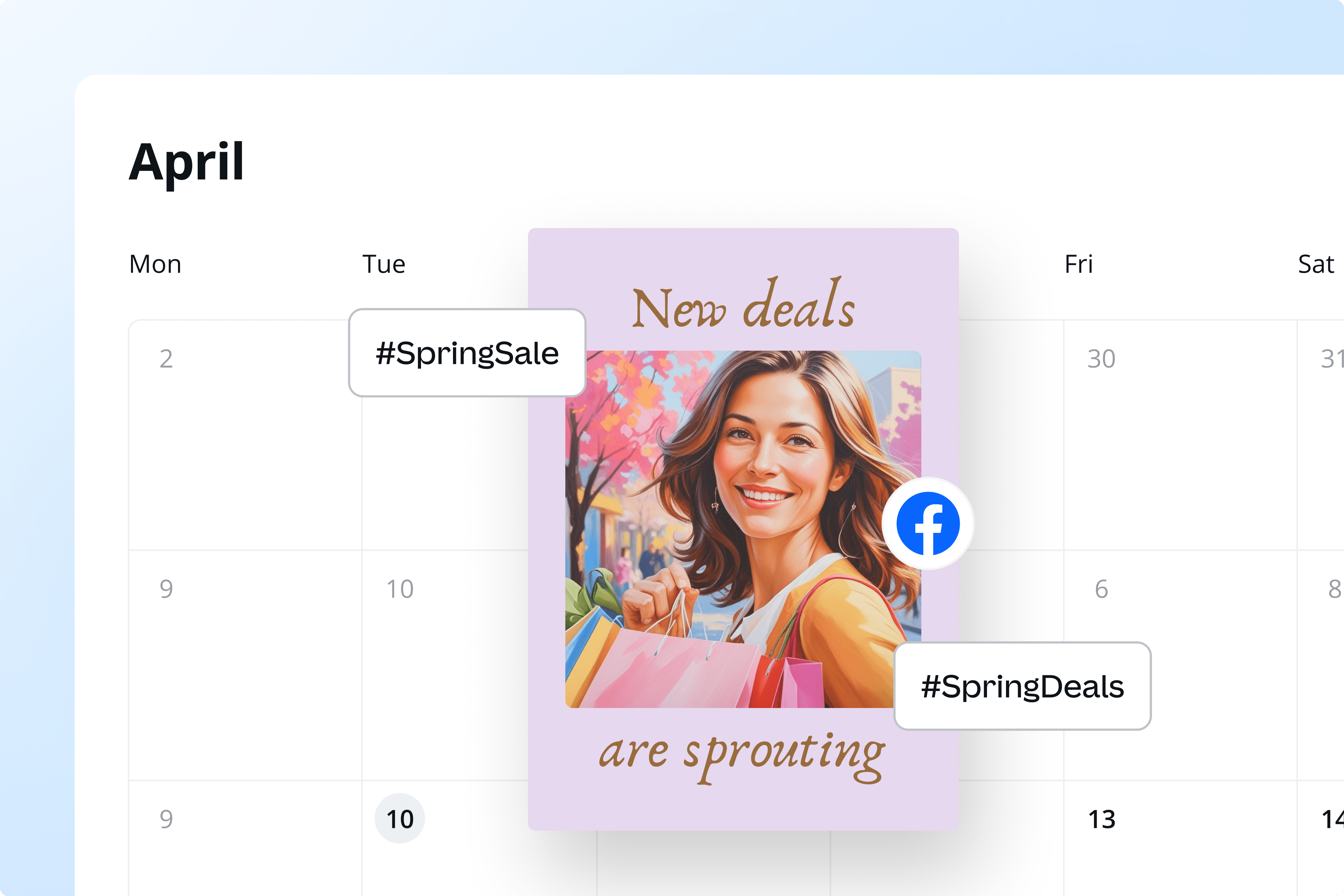 Gratis AI Facebook-hashtaggengenerator | Canva