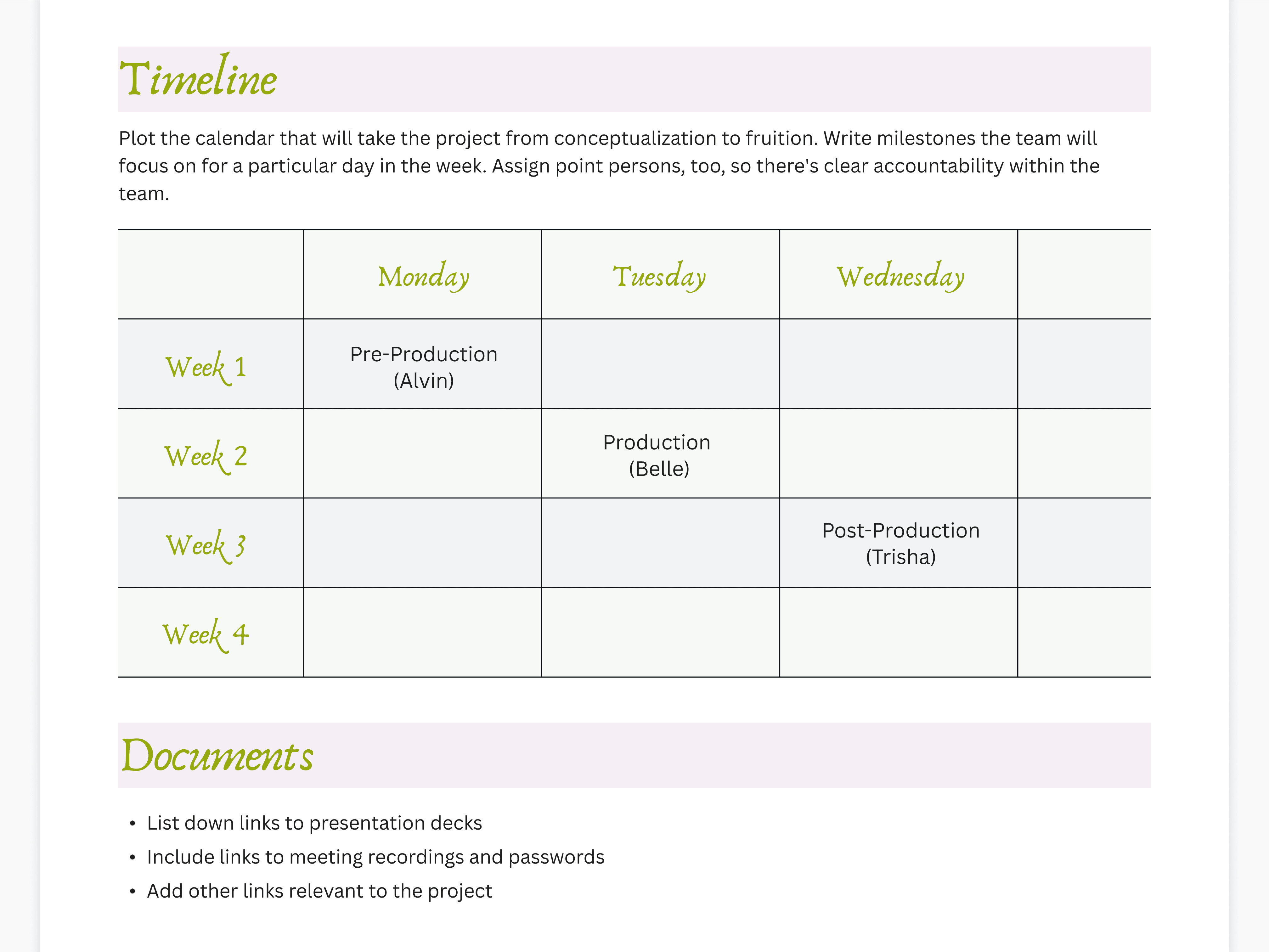 Project Management Plan: Contoh dan Cara Membuat | Canva