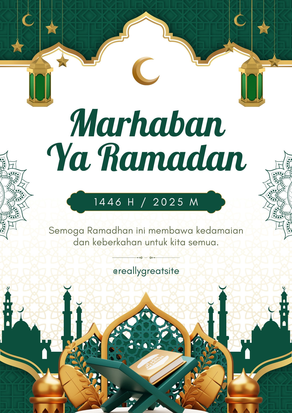 Cara Membuat Poster Ramadhan Menarik Canva
