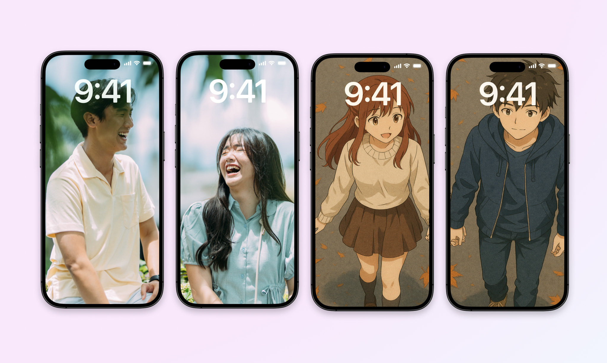 ペア画 | カップル・親友で使えるおしゃれで可愛いペア画やアイコンが