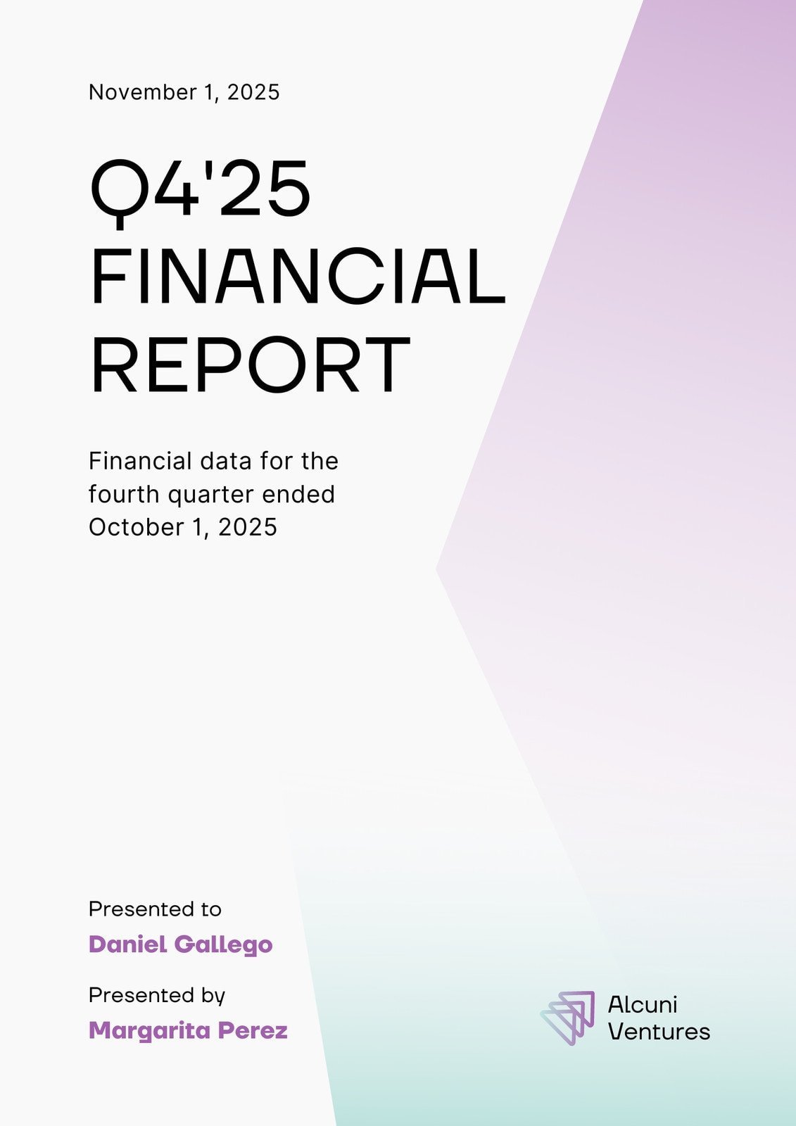 Financial Report