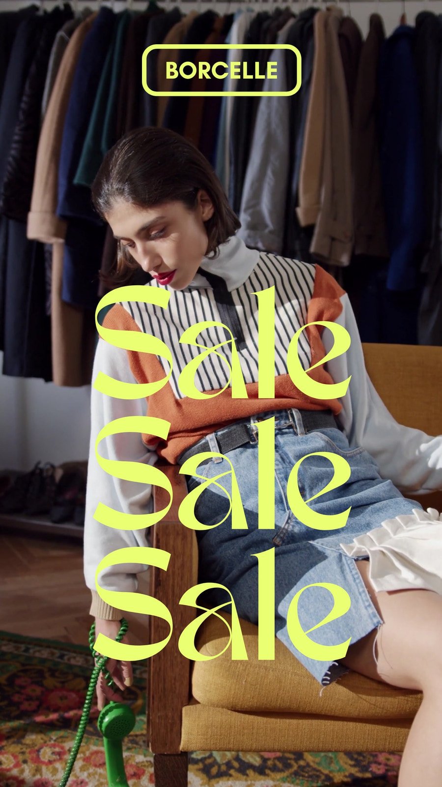 Dark Animated  Fashion Sale Mobile Video