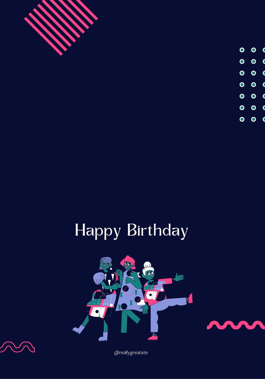 생일 카드 만들기. 무료 템플릿으로 만드는 예쁜 카드 | Canva(캔바), image size:1120x1600