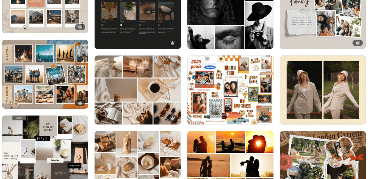 How to make a photo collage - Canva