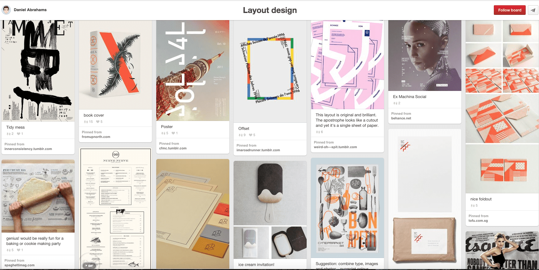 70 awesome design boards to follow on Pinterest