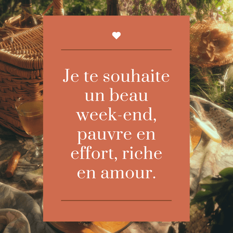 Les Plus Beaux Textes Images De Bon Weekend Du Web Canva