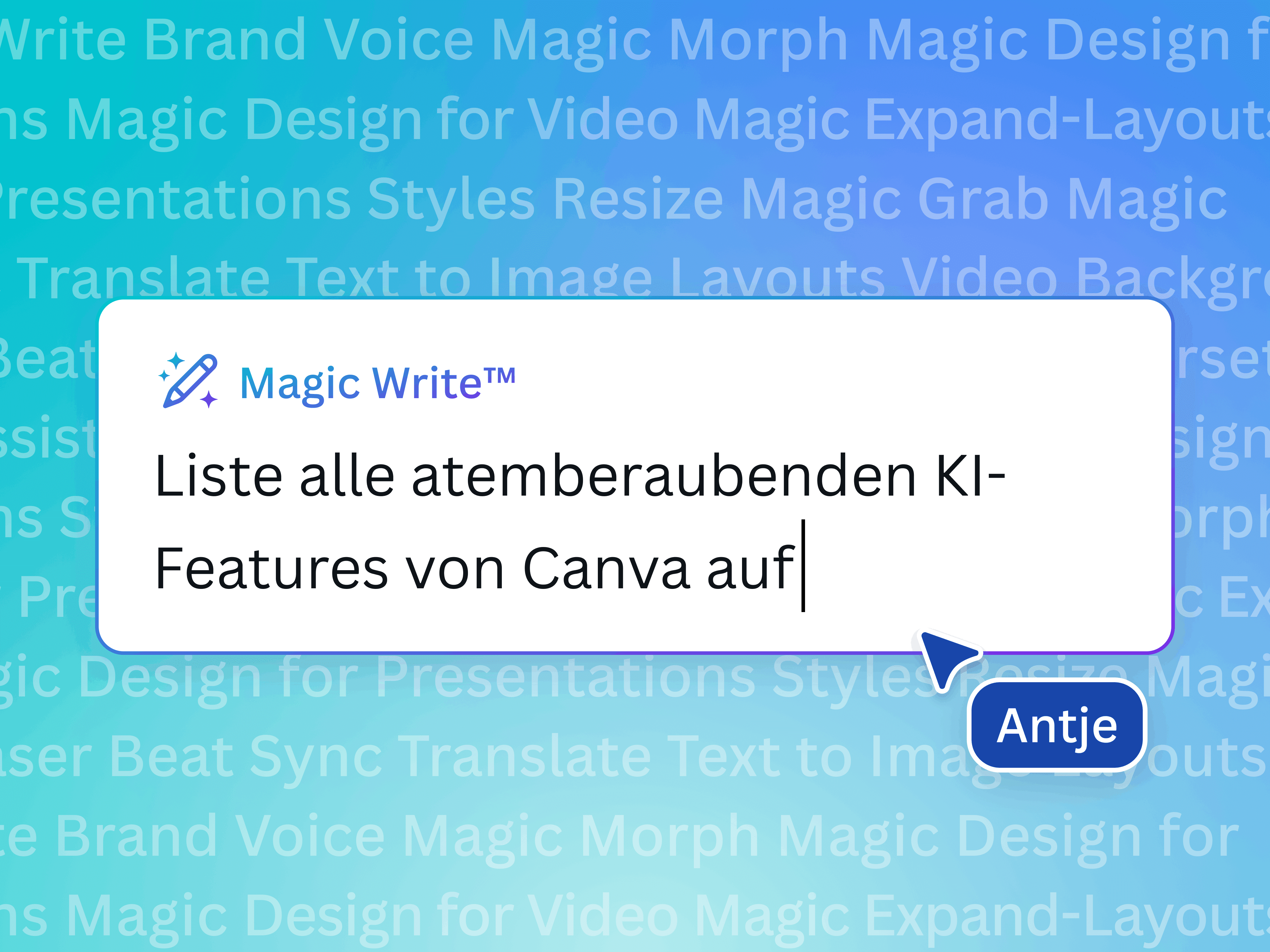 Magic Writing Page Kostenlos online Landing-Pages erstellen | Canva