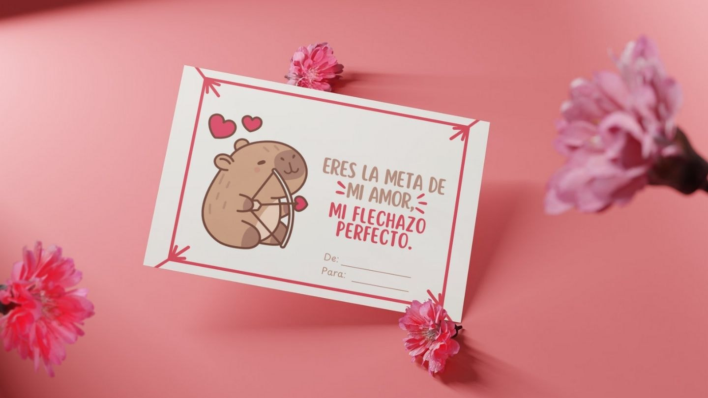 Tarjetas Imprimibles Del Día De San Valentín Para La Oficina