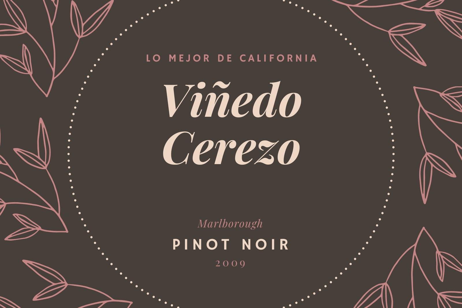 Diseña etiquetas para botellas de vino gratis - Canva