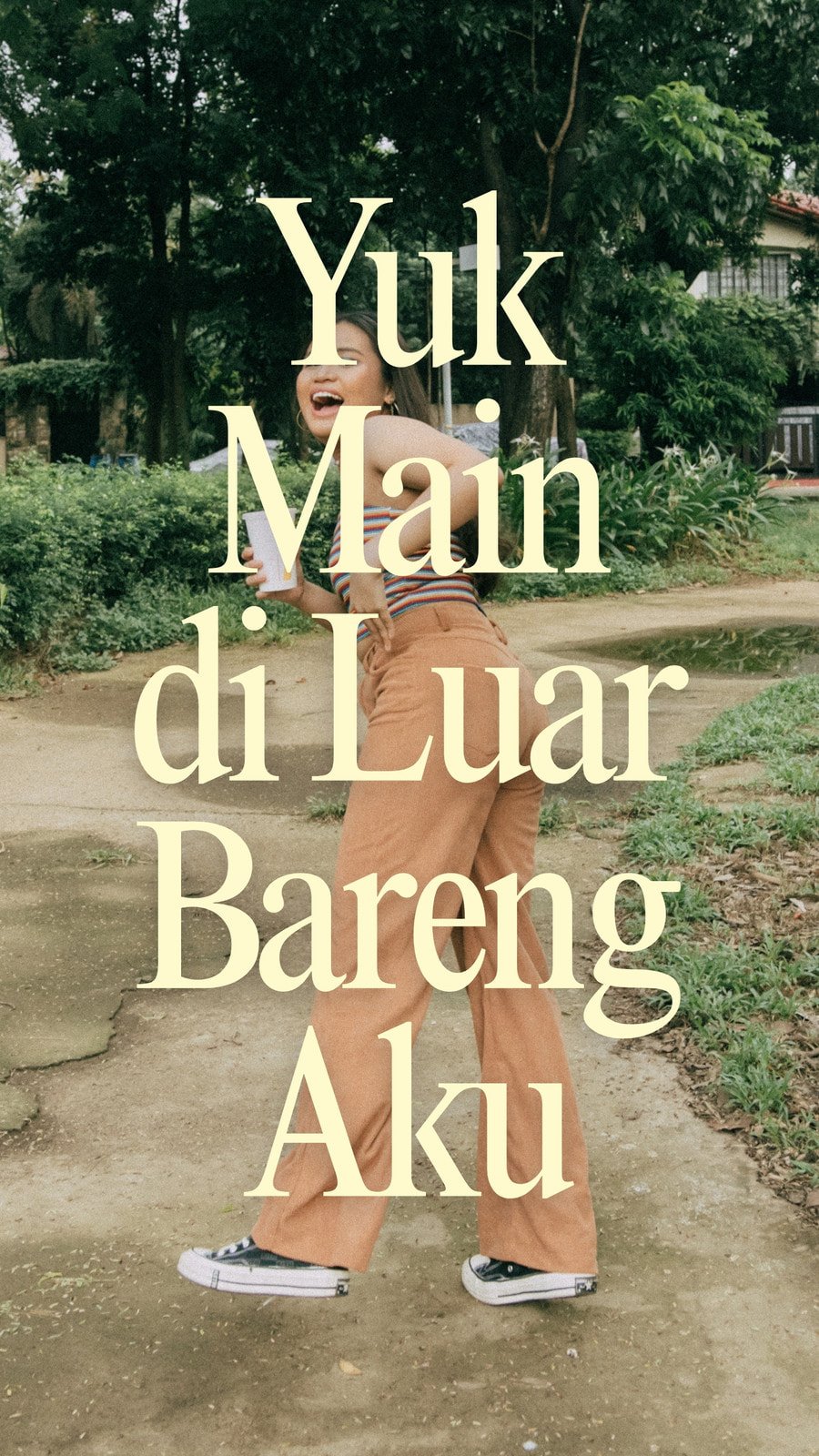 Video Seluler Nongkrong Kolase Kreatif Kuning Lemon