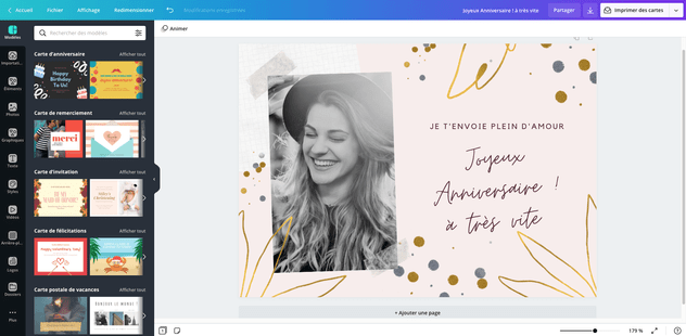 Jolies Cartes Virtuelles Gratuites De 1000 Modeles Canva