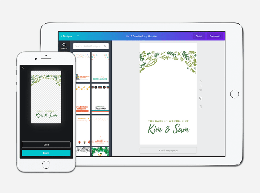 Snapchat Geofilter Erstellen Online Gratis Canva