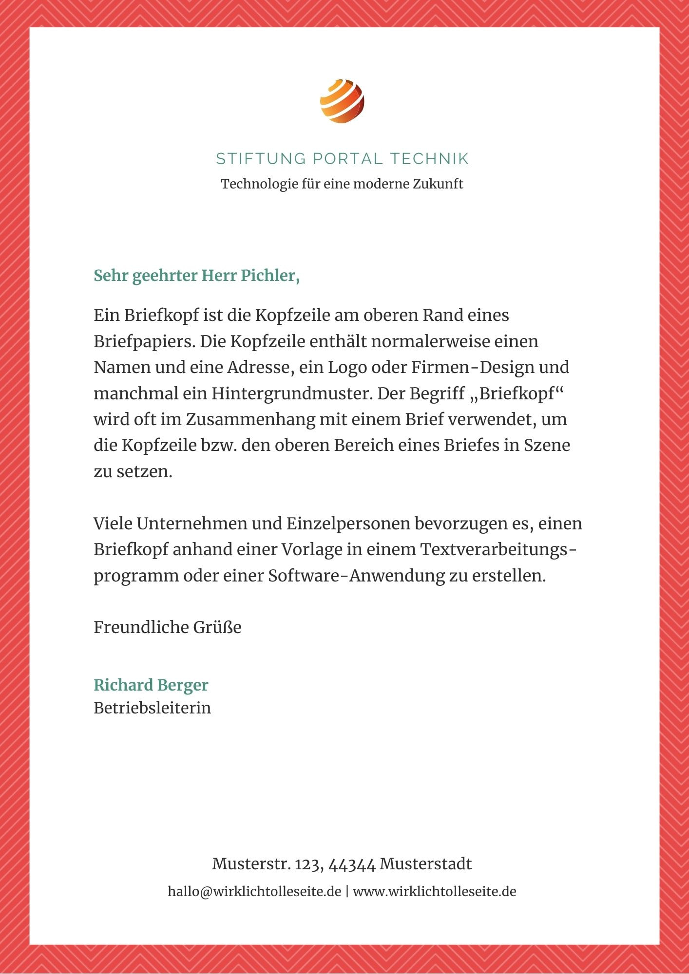 30 Vorlagen Fur Ein Modernes Schickes Briefkopf Design