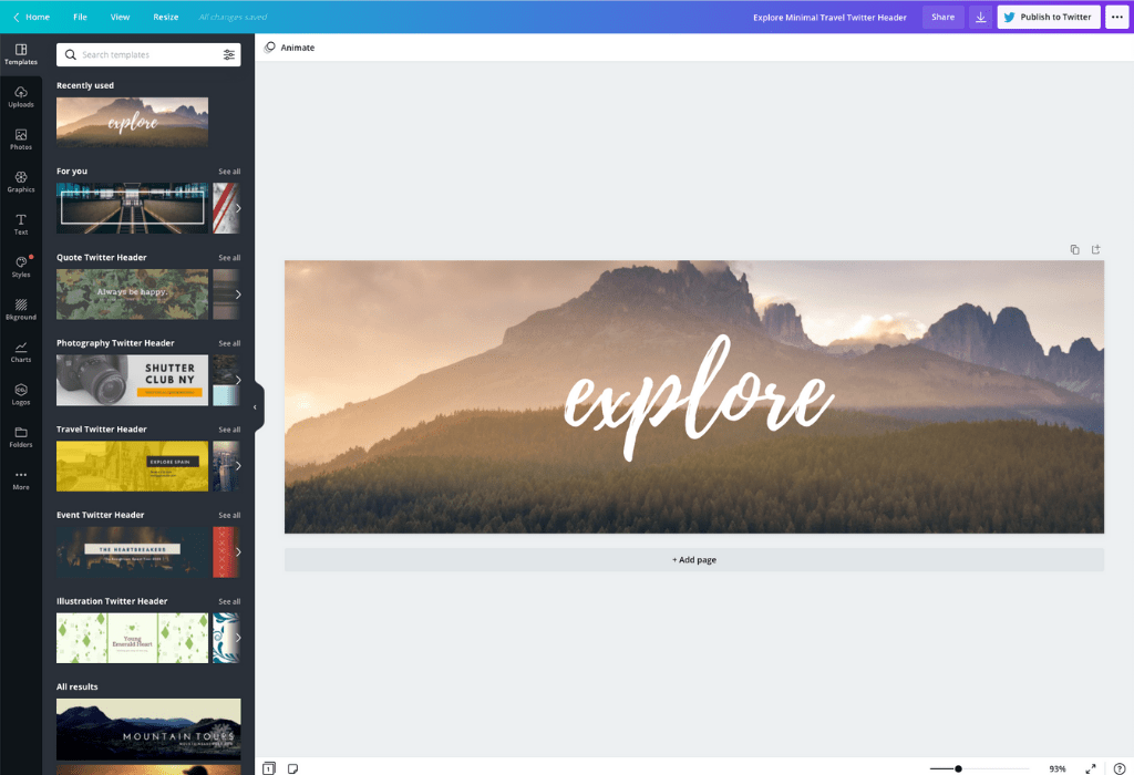 free-twitter-header-maker-canva