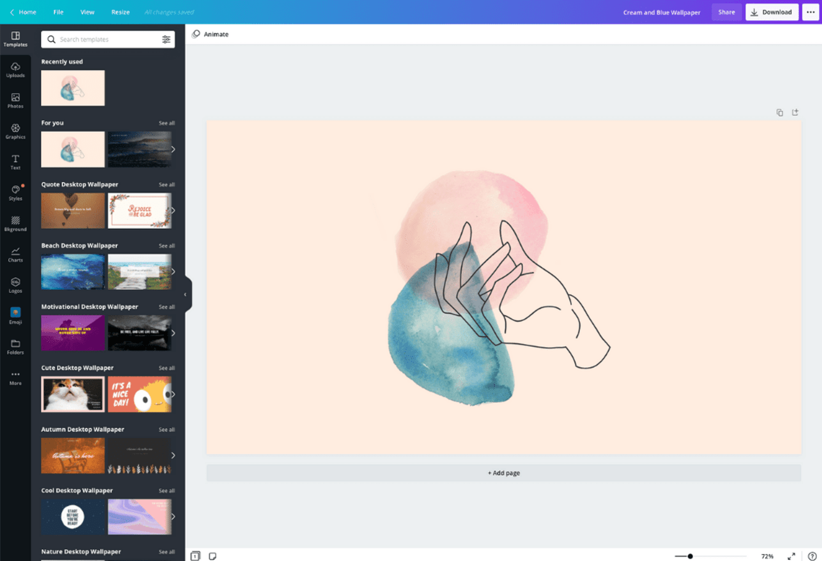 Wallpaper Maker Design Custom Wallpapers With Canva