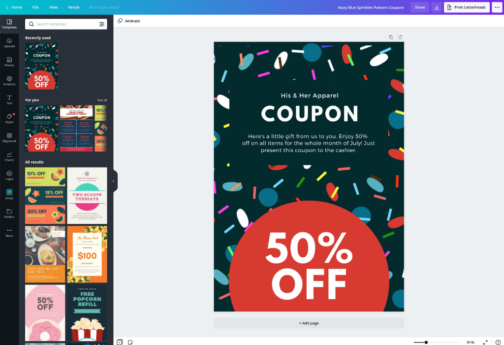 Free Online Coupon Maker Design A Custom Coupon In Canva Free Online Coupon Maker Design A Custom Coupon In Canva