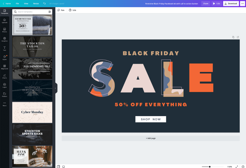 Membuat Iklan Facebook Dengan 100+ Contoh Desain - Canva