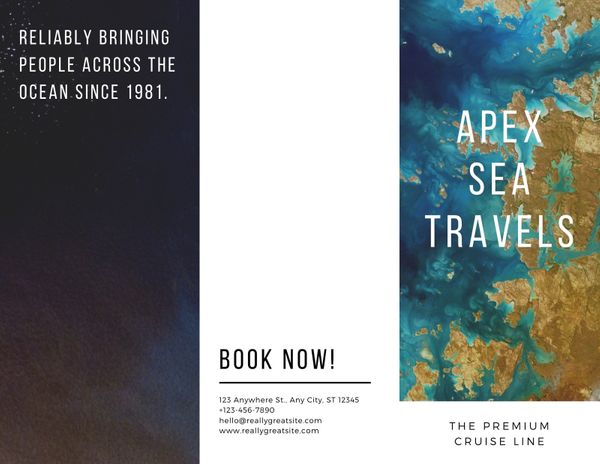 Free Online Pamphlet Maker Design A Custom Pamphlet In Canva