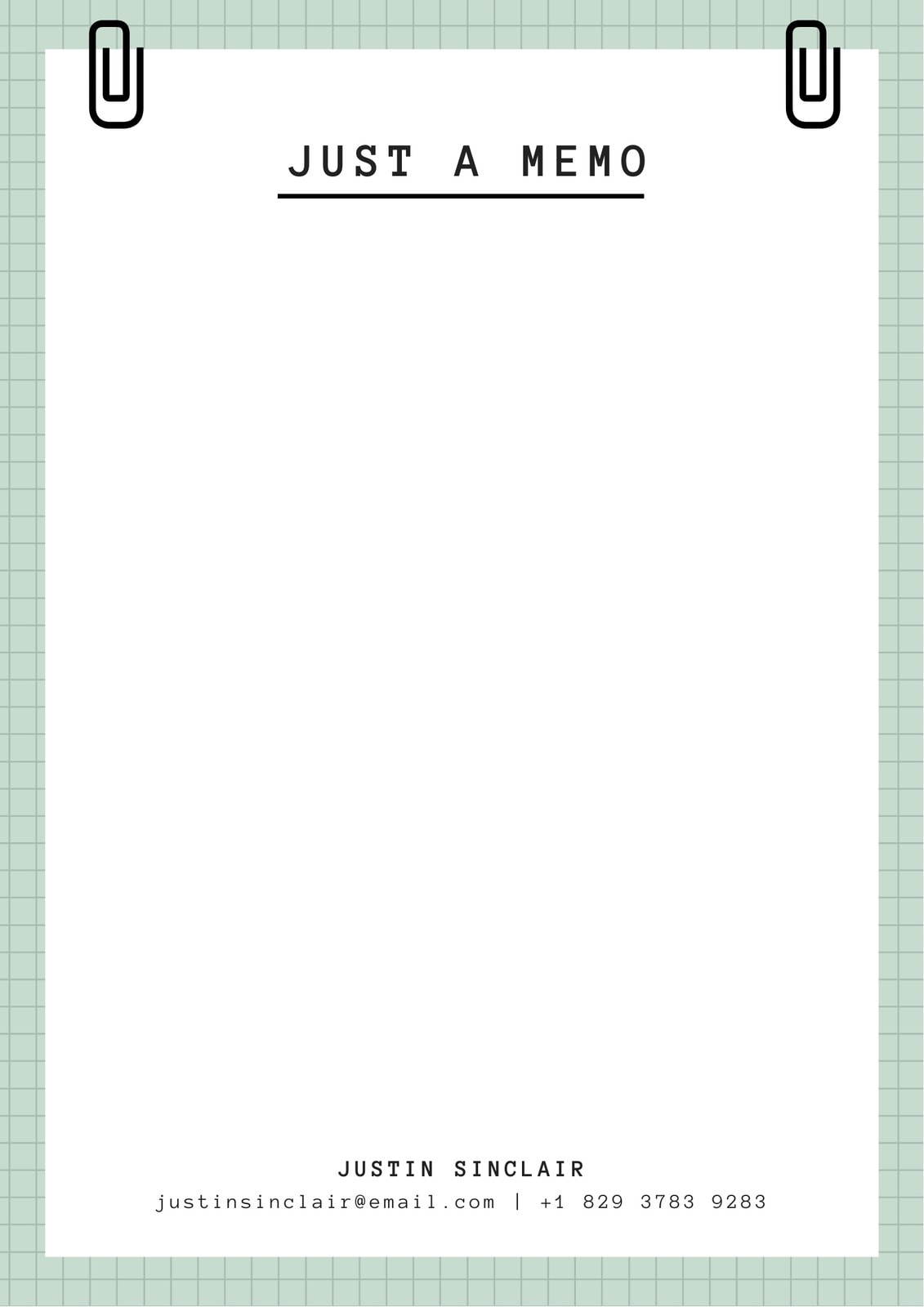 Free Online Memo Maker Design A Custom Memo Canva