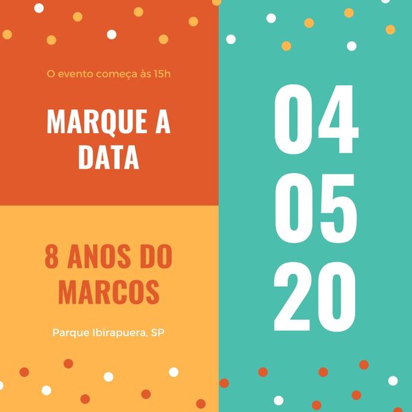 save the date 40 anos