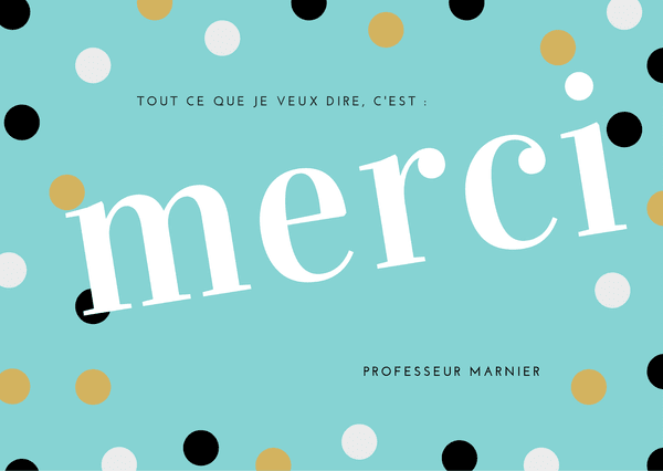 Carte De Remerciement Gratuites Createur En Ligne Canva
