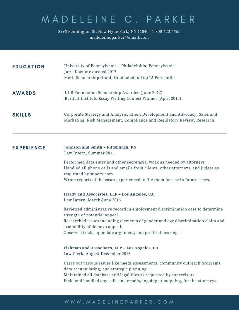 10 resume templates to help you get your next job