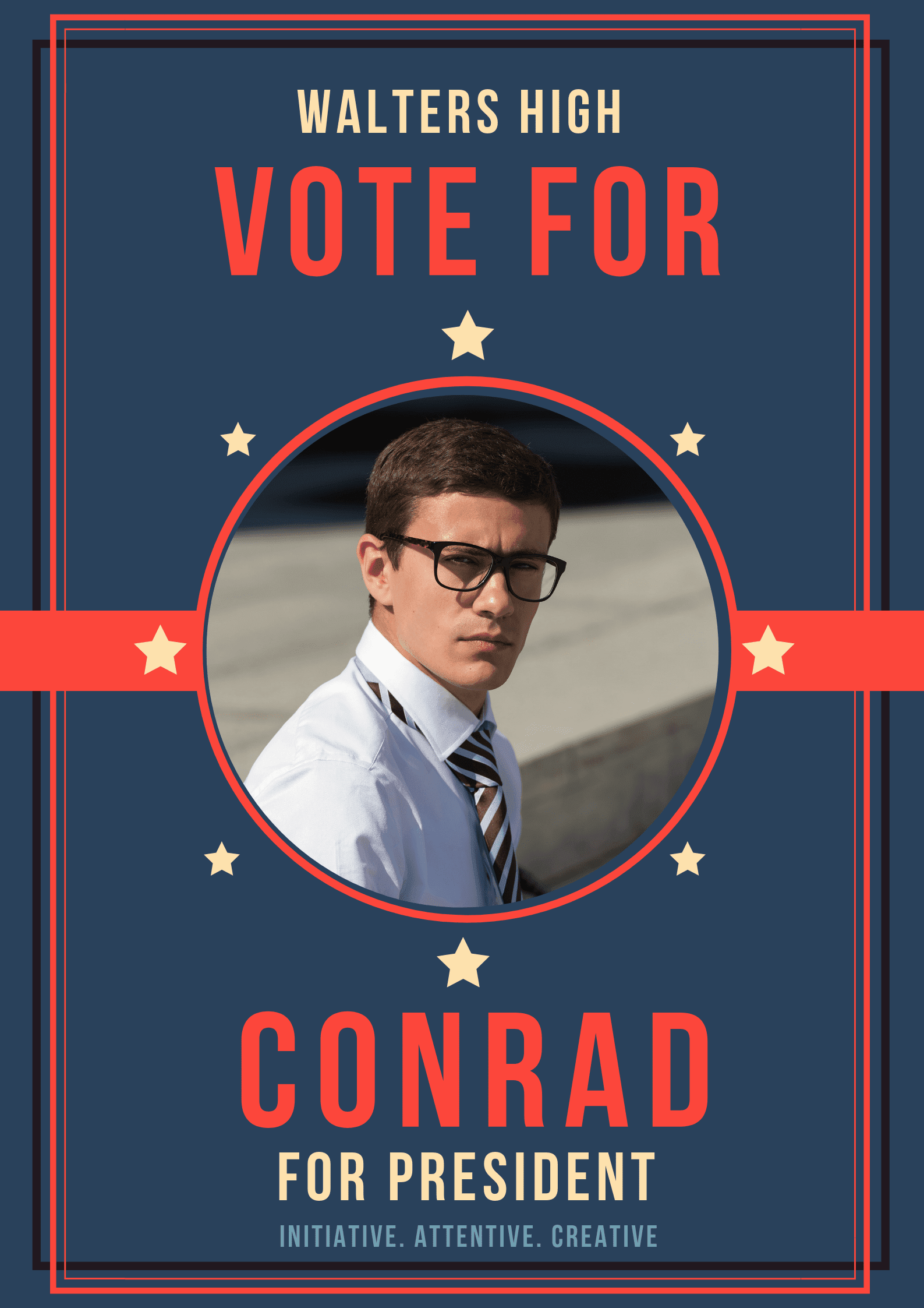 high school election posters ideas