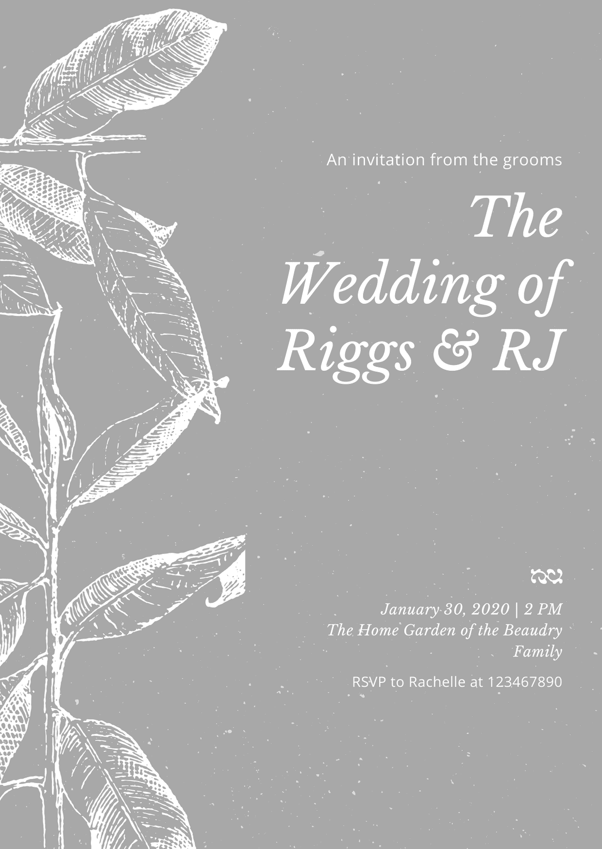 How to design a wedding invitation from scratch