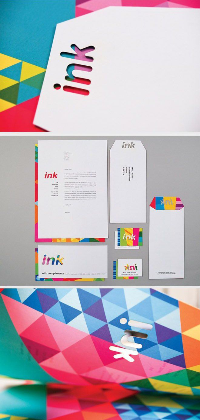 50 Hermosos usos de patrones geométricos en diseño gráfico