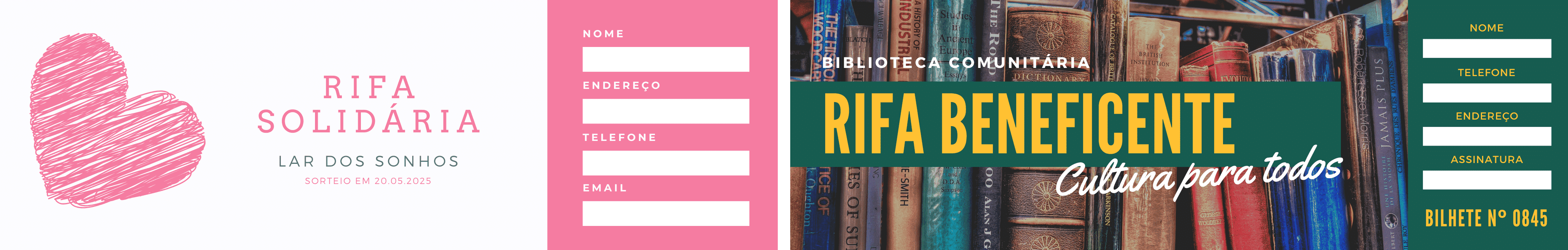 Modelos de Rifa para Imprimir e Compartilhar Grátis