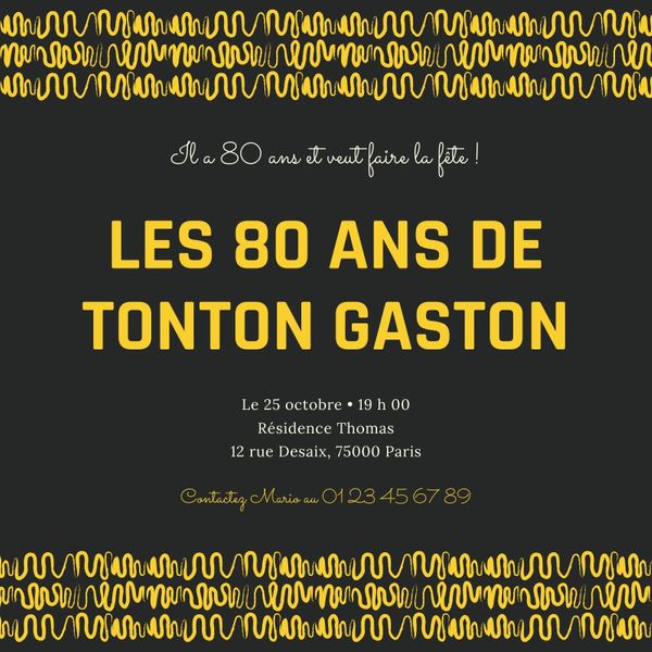 Createur De Cartes D Invitation D Anniversaire Gratuit Canva