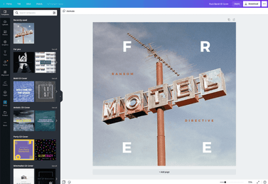 かっこいいcdジャケットを無料で簡単にデザインしよう Canva