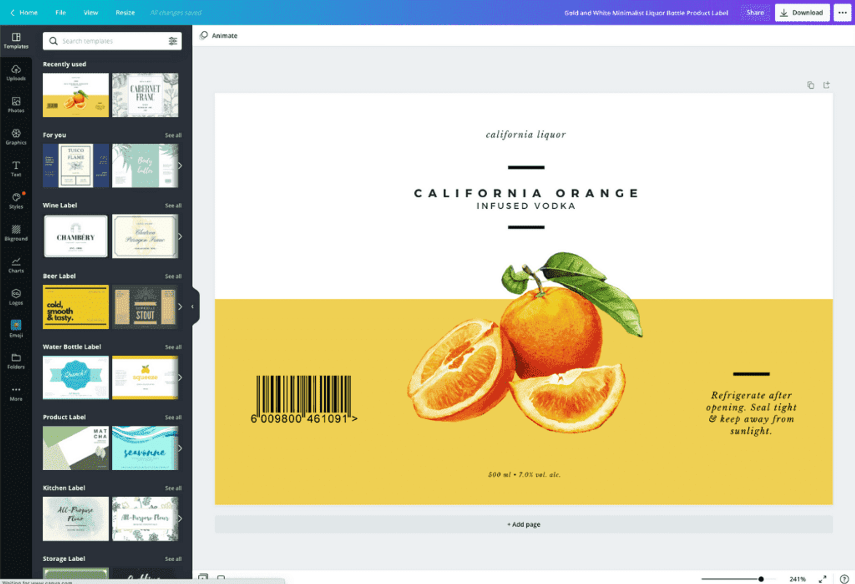 diy cosmetic label design software