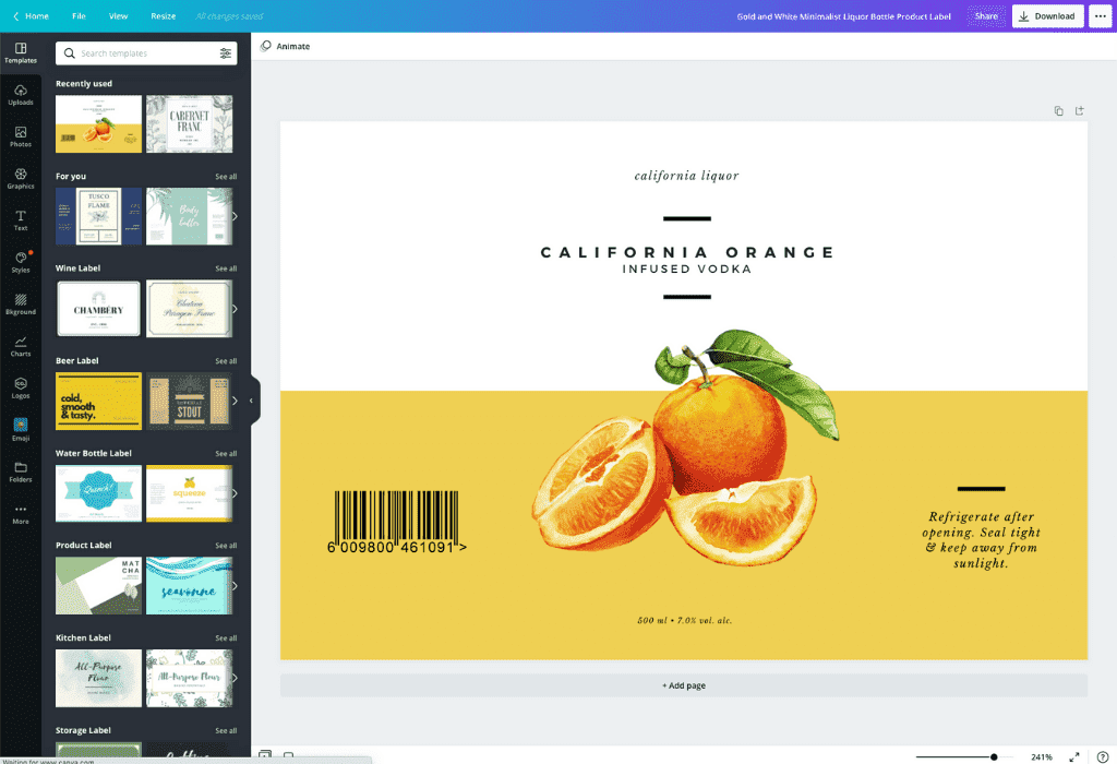 Free Online Label Maker: Design a Custom Label - Canva